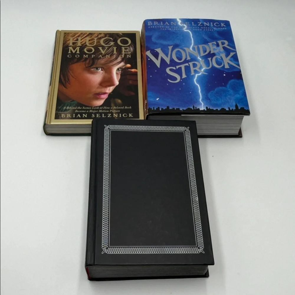 Brian Selznick Book Set Invention Of Hugo Cabaret Companion Wonder Struck
